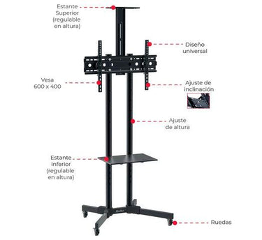 Soporte de Pie KOLKE para TV o Monitor de 30
